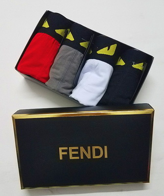 Fendi Underwear(4 pairs)-029
