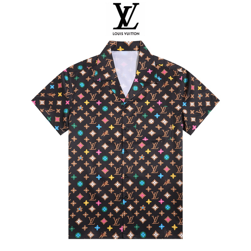 LV short shirt-145