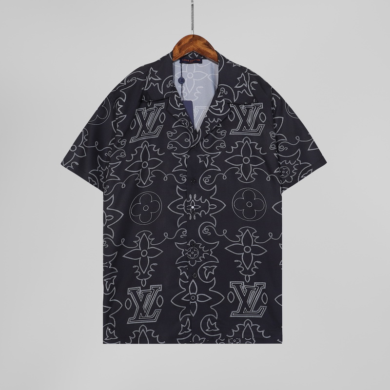 LV short shirt-149