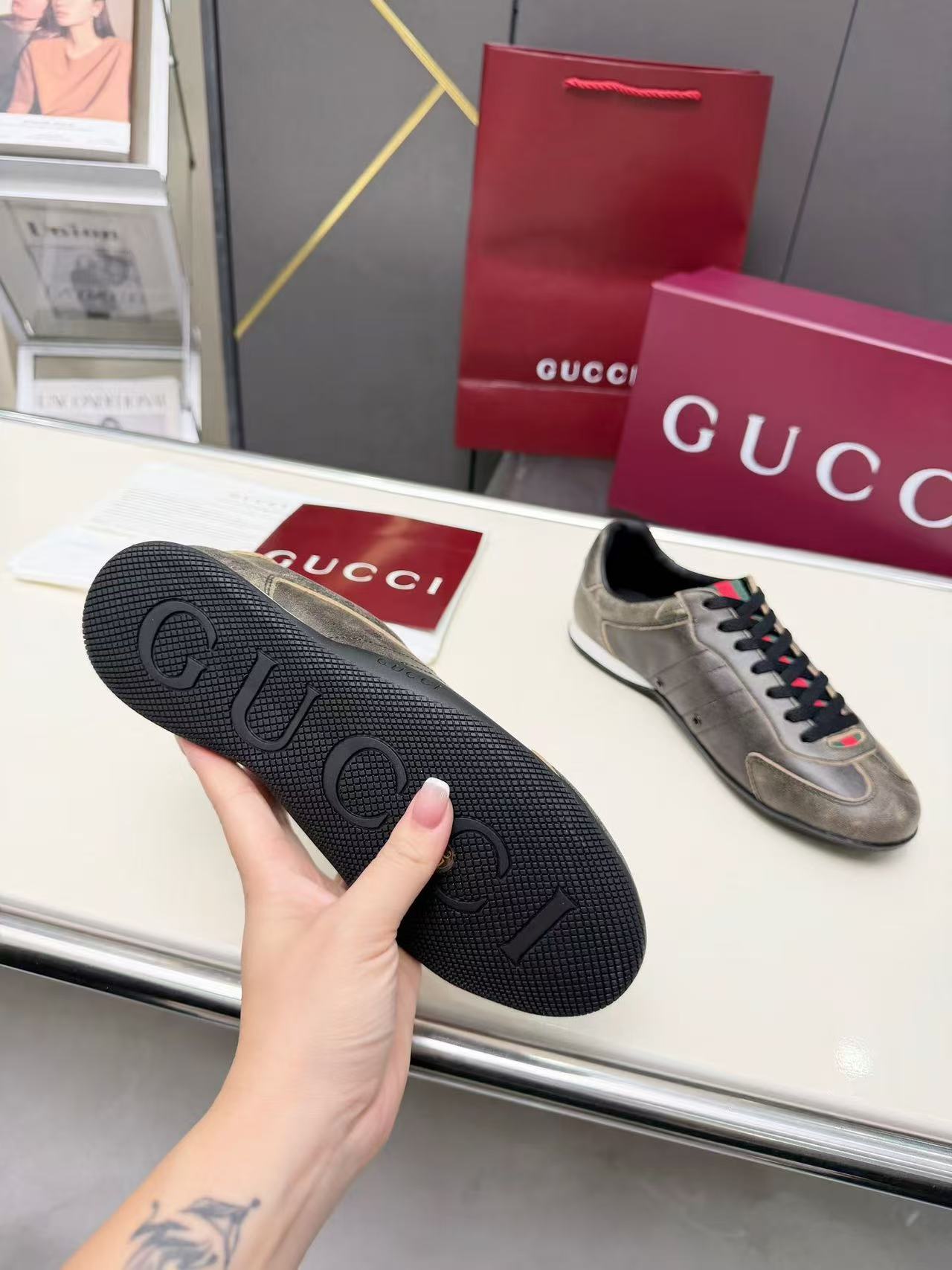 Gucci Shoes(AAA)-566