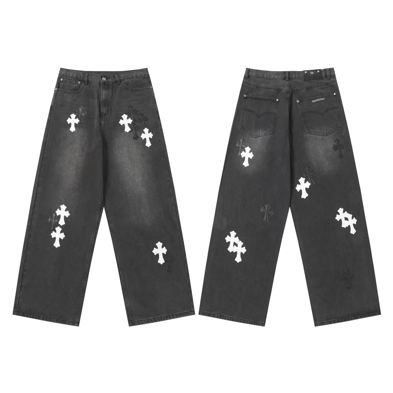Chrome Hearts Jeans-123
