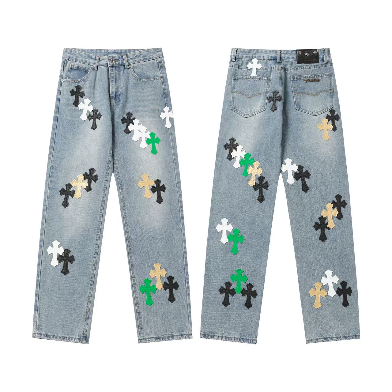 Chrome Hearts Jeans-120