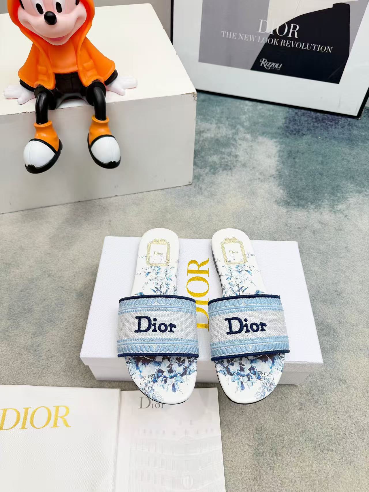 Dior Slippers Women(AAA)-076