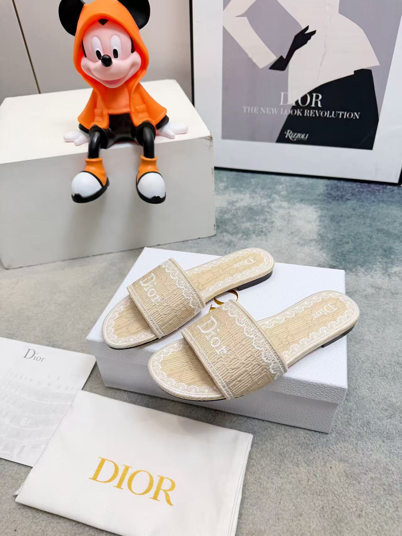 Dior Slippers Women(AAA)-076