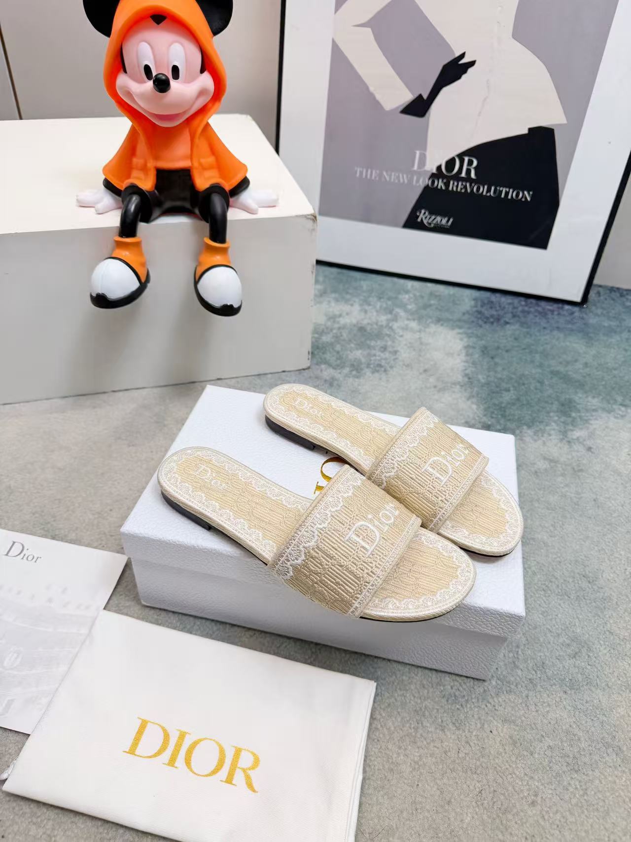 Dior Slippers Women(AAA)-075