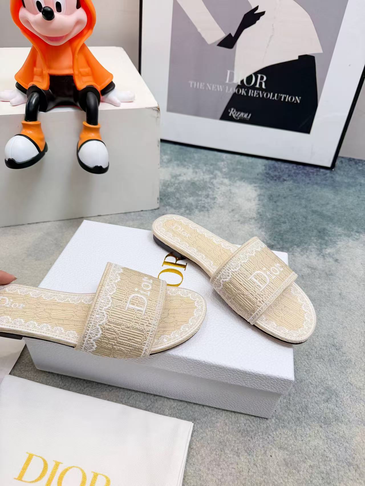 Dior Slippers Women(AAA)-075