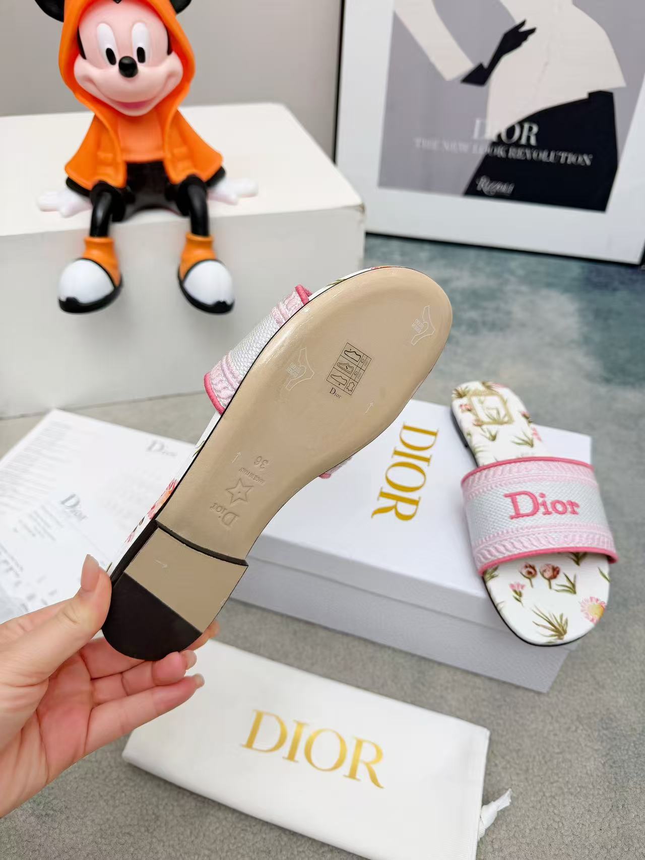 Dior Slippers Women(AAA)-078