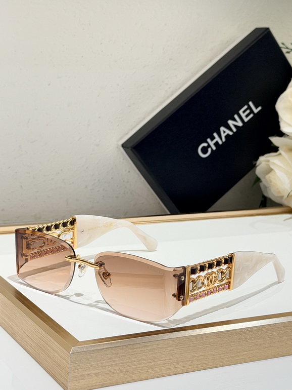 CHANEL Sunglasses(AAAA)-447