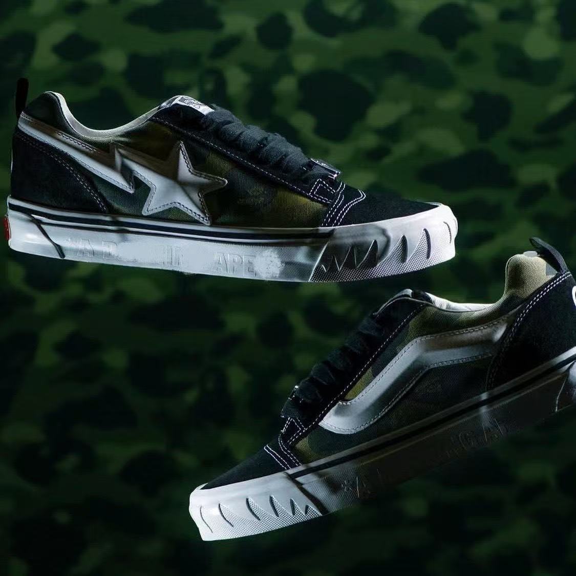 Vans x Bape Shoes(AAA)-021