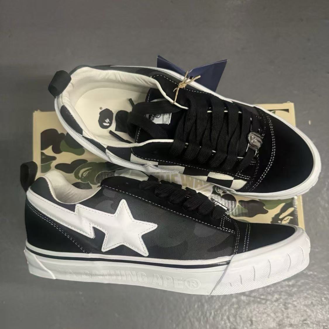 Vans x Bape Shoes(AAA)-018