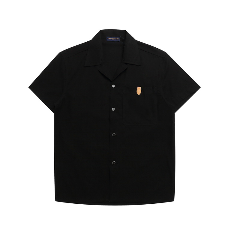 LV short shirt-186