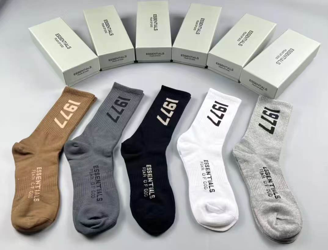 FEAR OF GOD Long Socks (5 pairs)-370